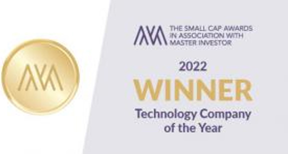Award logo: Small Cap Awards Winner