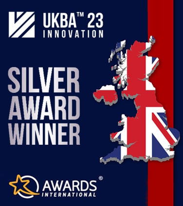 Award logo: UK Business and Innovation Awards